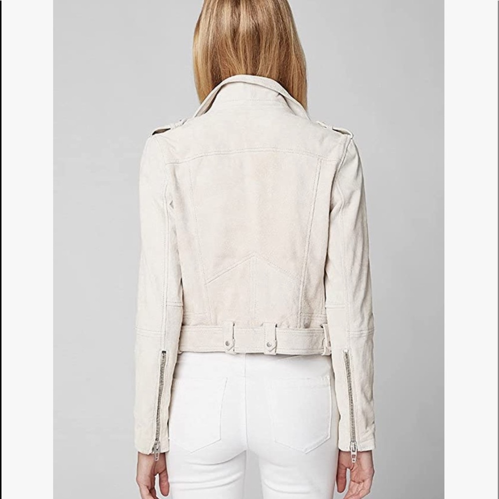 Blank NYC brand new with tags adorable leather jacket with cute buckle detail - Picture 3 of 13